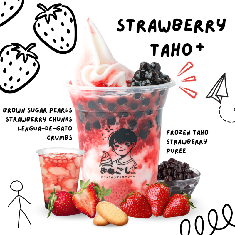 Strawberry Taho+